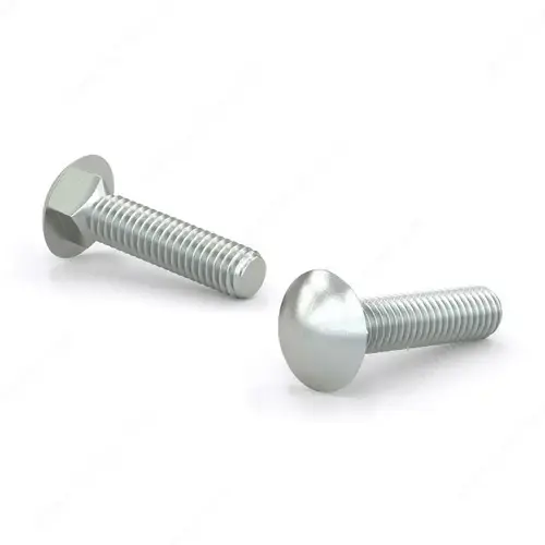 Carriage Bolt, Pan Head - Zinc - pack of 450 Carriage Bolt, Pan Head - Zinc - pack of 450