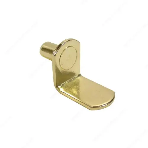 L-Shaped Metal Shelf Pin - 1/4" Brass L-Shaped Metal Shelf Pin - 1/4" Brass
