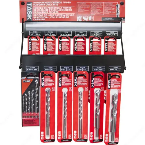 Display Material: Masonry Drill Bit Display Display Material: Masonry Drill Bit Display