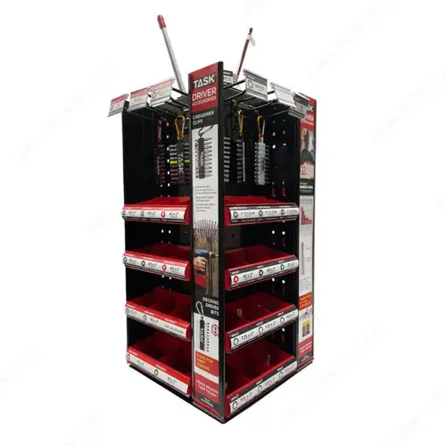 Display Material: Spinning Bulk Driver Bit Display- Compact Version Display Material: Spinning Bulk Driver Bit Display- Compact Version