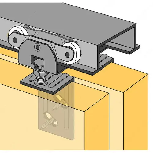 Bi-Passing Door Track Set - 1-3/8" Bi-Passing Door Track Set - 1-3/8"