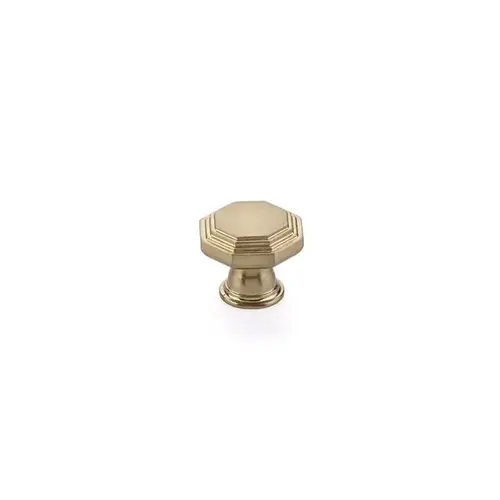 1-1/4" Midvale Cabinet Knob Satin Brass Finish 1-1/4" Midvale Cabinet Knob Satin Brass Finish