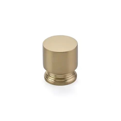 1-1/8" Prosser Cabinet Knob Satin Brass Finish 1-1/8" Prosser Cabinet Knob Satin Brass Finish