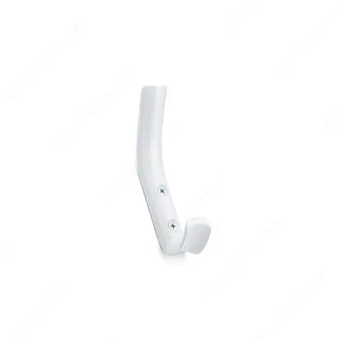 Modern Metal Hook - 1143 White Modern Metal Hook - 1143 White