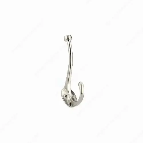 Transitional Metal Hook - 026 Brushed Nickel Transitional Metal Hook - 026 Brushed Nickel