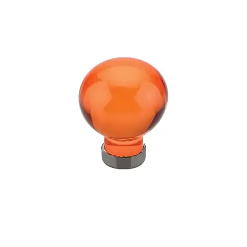 1" Bristol Tangelo Crystal Cabinet Knob Oil Rubbed Bronze Finish 1" Bristol Tangelo Crystal Cabinet Knob Oil Rubbed Bronze Finish