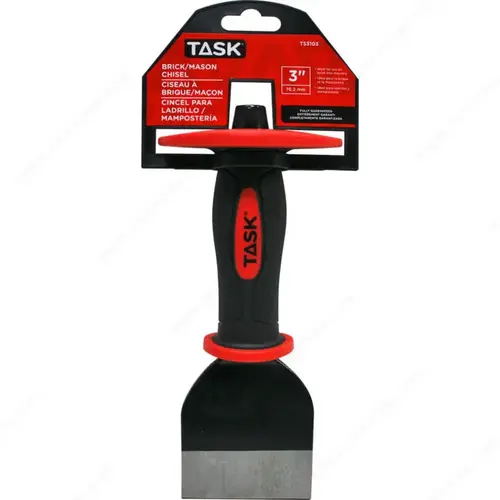 Cut Point Brick Mason's Chisel with Hand Guard Cut Point Brick Mason's Chisel with Hand Guard