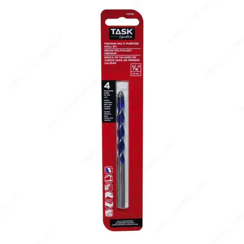 Premium Multi-Purpose 4-Edge Carbide Drill Bit Premium Multi-Purpose 4-Edge Carbide Drill Bit