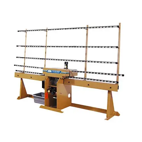 Single Spindle Automatic Glass Edging Machine Single Spindle Automatic Glass Edging Machine