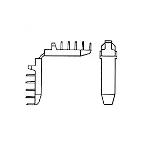 CRL 3455667 3/4" Flex Corner Keys with Fin Other
