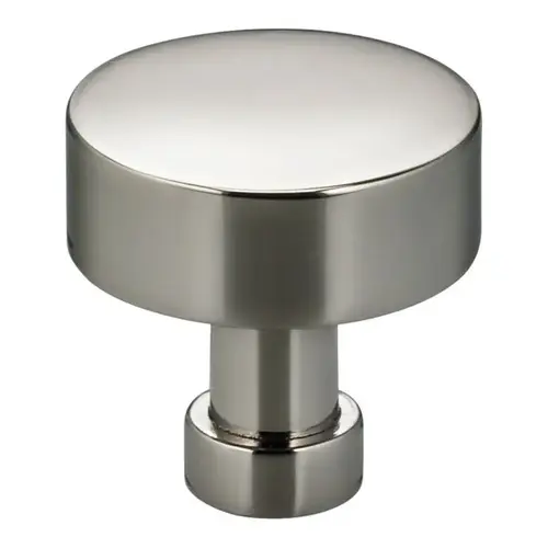 1-1/2" Diameter Round Cabinet Knob Bright Nickel Finish 1-1/2" Diameter Round Cabinet Knob Bright Nickel Finish