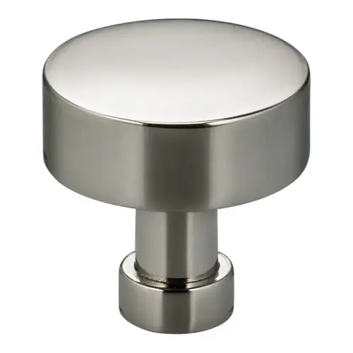 1-1/4" Diameter Round Cabinet Knob Bright Nickel Finish 1-1/4" Diameter Round Cabinet Knob Bright Nickel Finish