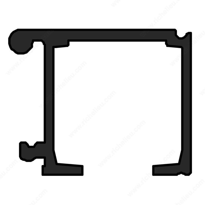 Terno 891700A210 Single Wall Mount Running Track Type 1700