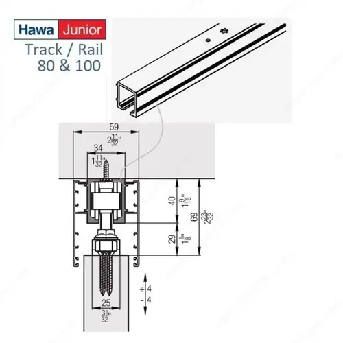 HAWA JUNIOR 80/100 Track Series