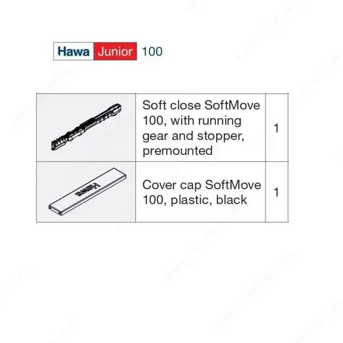 HAWA JUNIOR SoftMove 100 Set