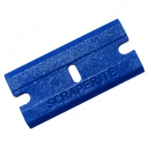 Scraperite CPSRS100MBL Rectangular Plastic Scraper Blades