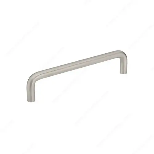 25/64" Handle Diam, Satin Finish Stainless Steel Drawer Pull 25/64" Handle Diam, Satin Finish Stainless Steel Drawer Pull