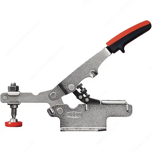 Manual Hold-Down Toggle Clamp: Horizontal, 450 lb Capacity, U-Bar, Flanged Base Manual Hold-Down Toggle Clamp: Horizontal, 450 lb Capacity, U-Bar, Flanged Base
