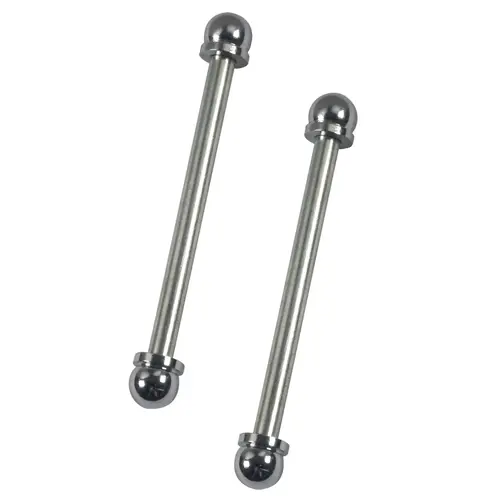 Ball Tip Set For 4" Heavy Duty Or Ball Bearing Steel Hinge Bright Chrome Finish Ball Tip Set For 4" Heavy Duty Or Ball Bearing Steel Hinge Bright Chrome Finish