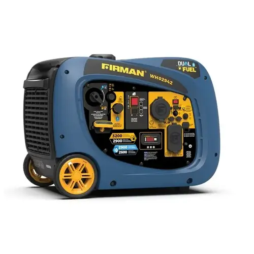Dual Fuel Inverter Portable Generator 3200W Electric Start