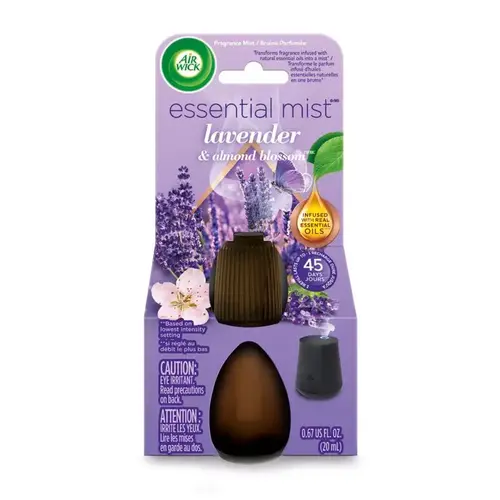 Air Freshener Refill Lavender & Almond Scent 0.67 oz Liquid Air Freshener Refill Lavender & Almond Scent 0.67 oz Liquid