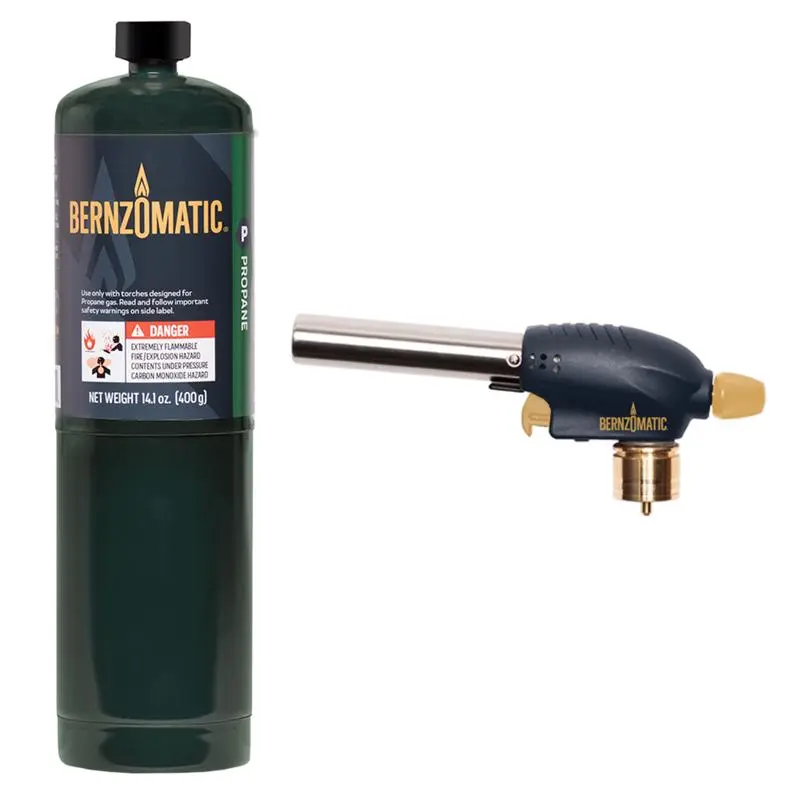 BernzOmatic Torch Kit Quickfire 14.1 fl. oz. 2 pc Propane - pack of 3 423565-XCP3