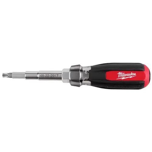 13-In-1 Magnetic Multi-Bit Screwdriver Black/Red 13-In-1 Magnetic Multi-Bit Screwdriver Black/Red