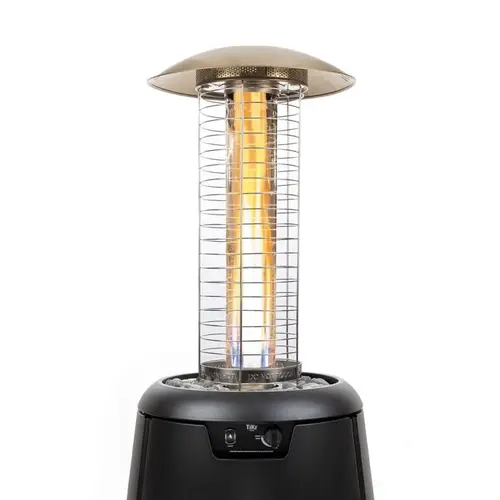 Patio Heater 40000 BTU Propane Stainless Steel Single Burner 100 sq ft Silver Patio Heater 40000 BTU Propane Stainless Steel Single Burner 100 sq ft Silver