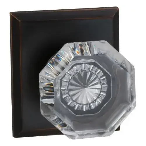 955 with Rectangular Rose Single Dummy Knob Tuscan Bronze Finish 955 with Rectangular Rose Single Dummy Knob Tuscan Bronze Finish