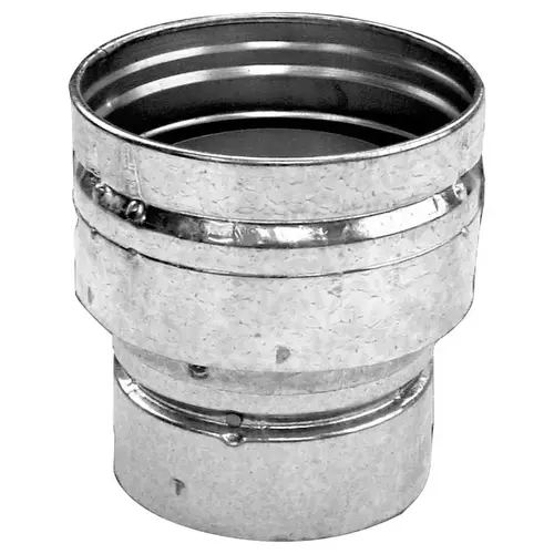 Vent Pipe 5" D X 6" L Aluminum/Galvanized Steel Silver Vent Pipe 5" D X 6" L Aluminum/Galvanized Steel Silver
