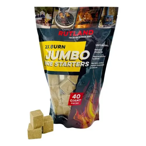 Fire Starter Safe Lite Wood 20 min 40 pc Fire Starter Safe Lite Wood 20 min 40 pc