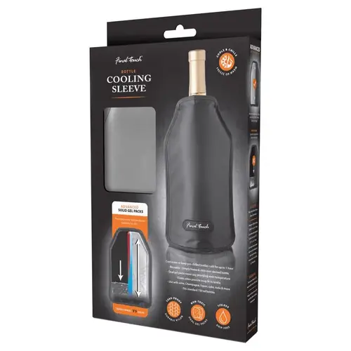 Wine Chiller 25 oz Gray Nylon Gray Wine Chiller 25 oz Gray Nylon Gray
