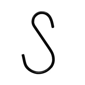 Living Accents 58044 Extender Hook Black Steel 3.5" H S Black