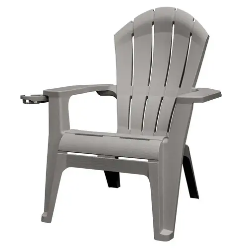 Chair RealComfort Deluxe Gray Resin Frame Adirondack