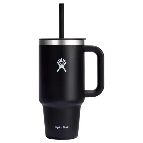 Travel Tumbler All Around 32 oz Black BPA Free Black Travel Tumbler All Around 32 oz Black BPA Free Black