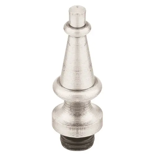 Steeple Tip Set For 3-1/2" Heavy Duty Or Ball BearingHinge Bright Nickel Finish Steeple Tip Set For 3-1/2" Heavy Duty Or Ball BearingHinge Bright Nickel Finish