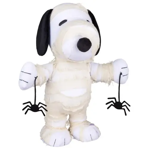 Halloween Decor Animated Musical Plush Halloween Snoopy in Mummy Costume