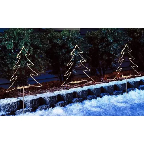 Pathway Decor LED Warm White Tree 26.3" Pathway Decor LED Warm White Tree 26.3"