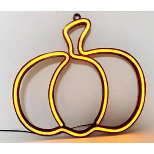 Wall Decor Orange 10.5" LED Prelit Wall Decor Orange 10.5" LED Prelit