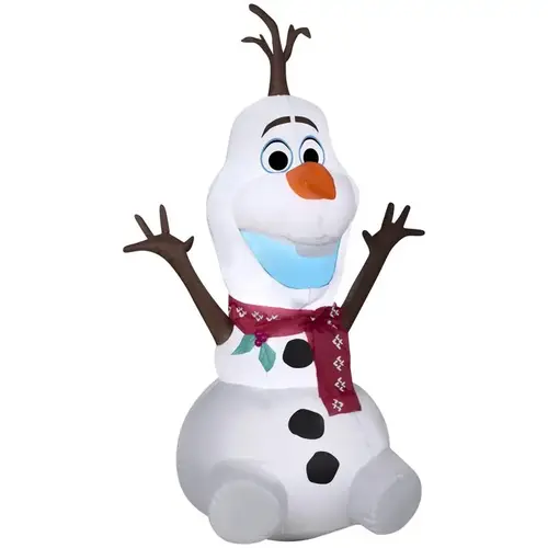 Inflatable Christmas Olaf with Red Scarf 48" - pack of 6 Inflatable Christmas Olaf with Red Scarf 48" - pack of 6