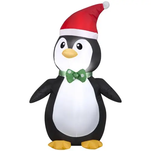 Inflatable Christmas Penguin with Santa Hat 42" Inflatable Christmas Penguin with Santa Hat 42"