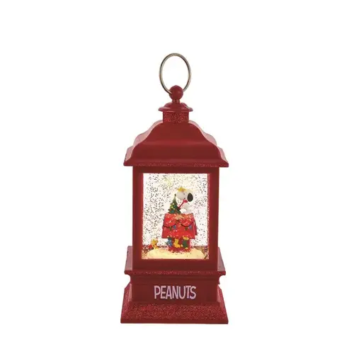 Table Decor Peanuts Musical Lantern 9"