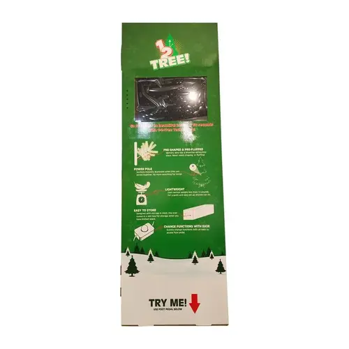Display 52" H Green 1-2 Tree Cardboard Green Display 52" H Green 1-2 Tree Cardboard Green