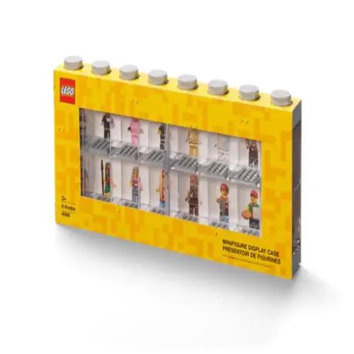 Minifigure Display Gray Gray Minifigure Display Gray Gray