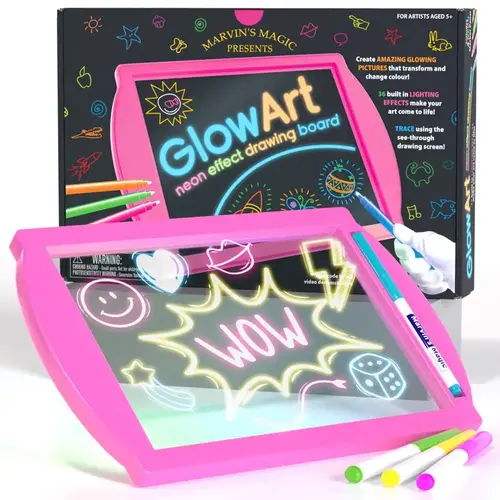 Drawing Board Glow Art Pink Pink