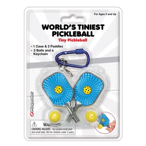 Tiny Pickleball Set Multicolored 5 pc Multicolored Tiny Pickleball Set Multicolored 5 pc Multicolored