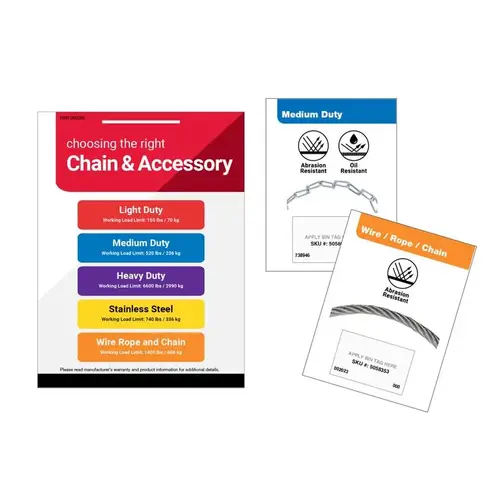 Sign Kit Standard Hardware Chain self-selection Sign Kit Standard Hardware Chain self-selection