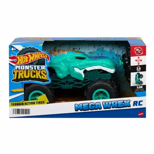 Remote Control Vehicle Hot Wheels Mega Wrex Multicolored Multicolored
