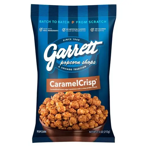 Popcorn Caramel Crisp 7.5 oz Pouch - pack of 12