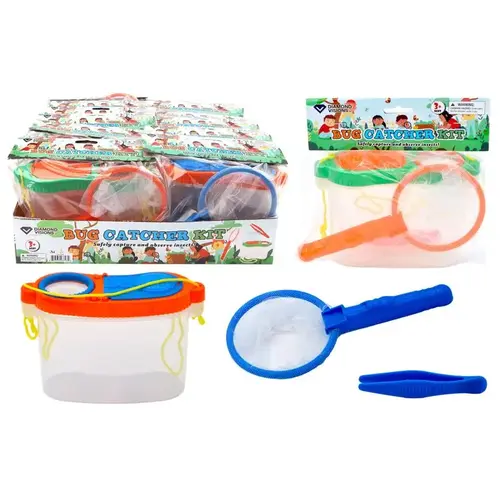 Bug Catcher Kit Multicolored 3 pc Multicolored - pack of 12